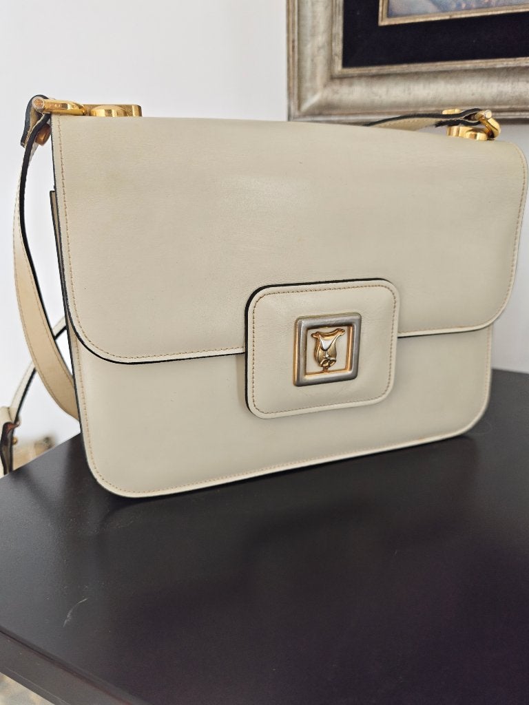 Sac Céline Paris Vintage – Box Calf – Cuir – Modèle rare, Ophalen
