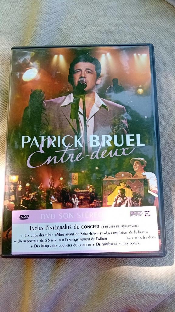 DVD Concert Patrick Bruel "Entre deux", Enlèvement ou Envoi, Comme neuf, Musique et Concerts