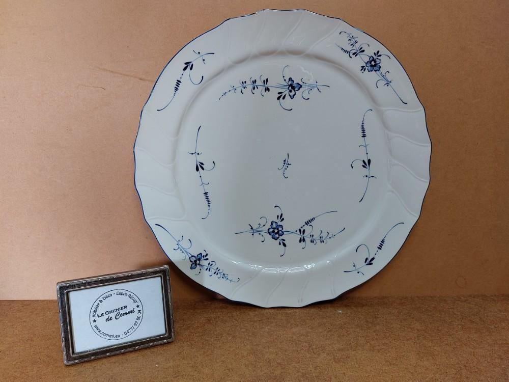 Plat rond Villeroy et Boch Décor Vieux Luxembourg, Antiek en Kunst, Ophalen of Verzenden