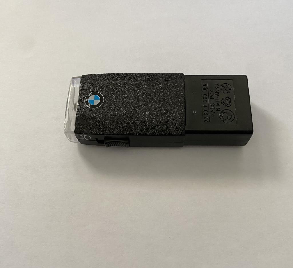 63318360066 BMW OPLAADBARE DRAAGBARE LAMP, Ophalen of Verzenden, Gebruikt, BMW