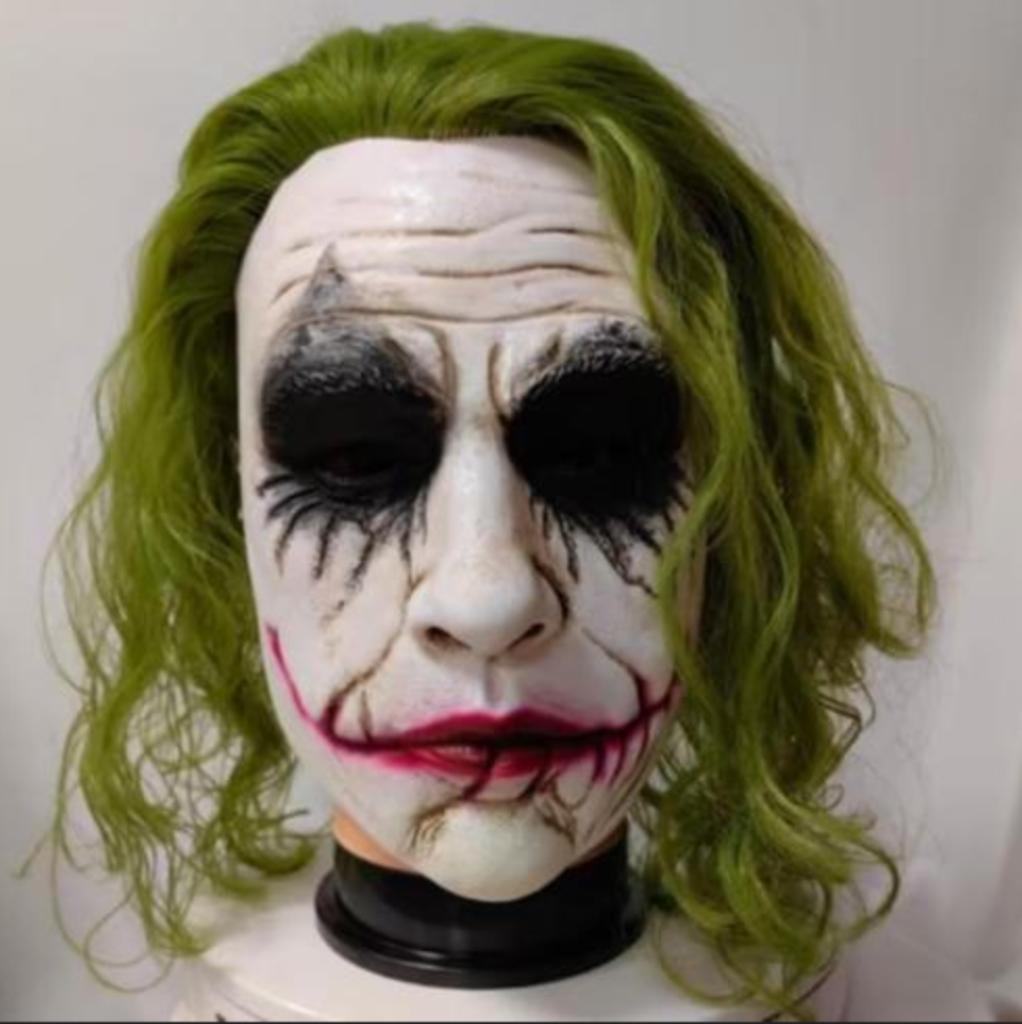 Masque intégral en latex The Joker, Enlèvement ou Envoi, Neuf
