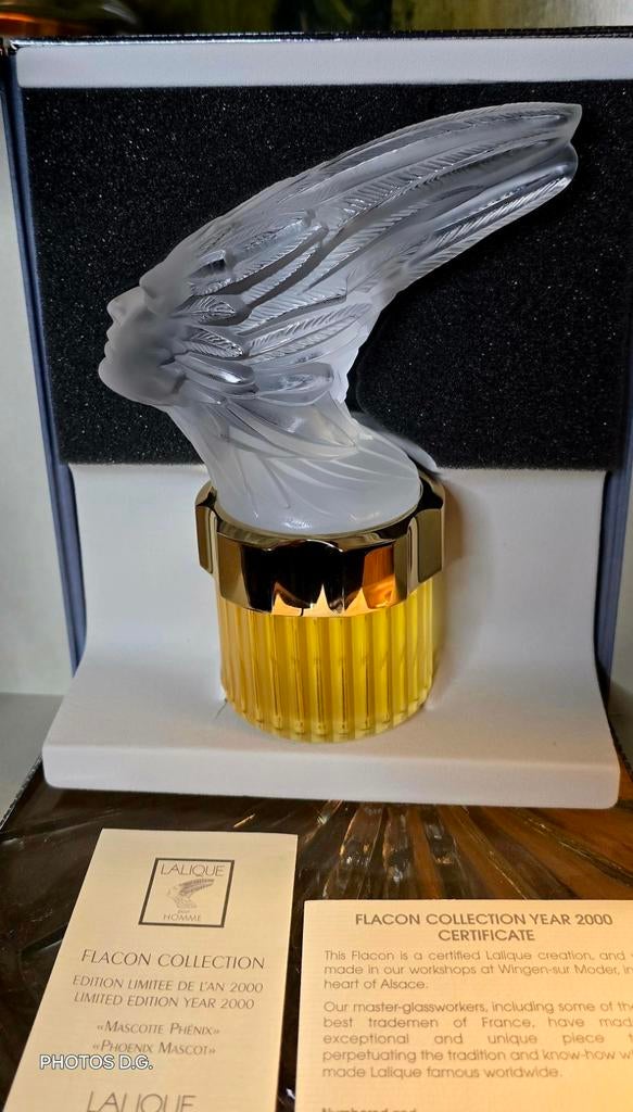 Schitterend en zeldzaam parfum Lalique France gloednieuw ond, Verzamelen, Ophalen of Verzenden, Zo goed als nieuw