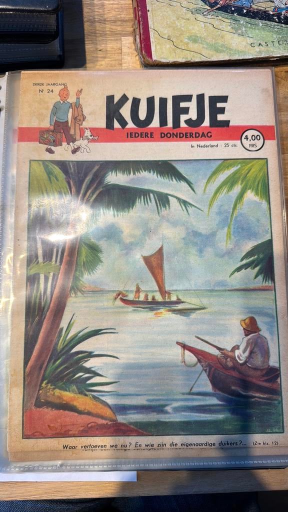 Weekblad Kuifje jaargang 3, Boeken, Meerdere stripboeken, Ophalen, Gelezen