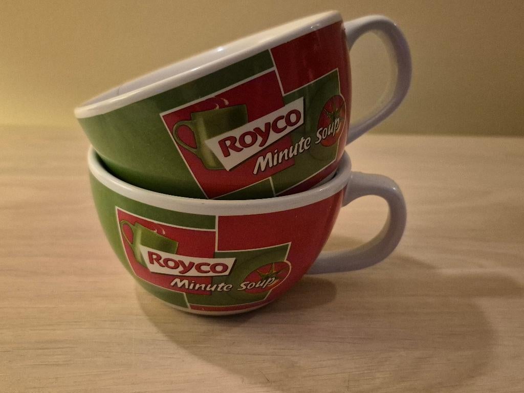 2 nouvelles tasse de royco minute soup, Collections, Enlèvement ou Envoi, Neuf, Ustensile
