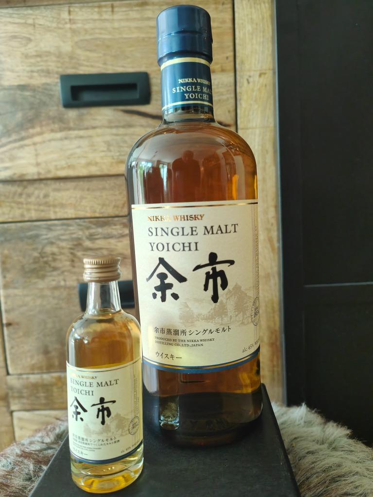 Nikka Yoichi Single Malt Miniature 50ml 45% Yoichi Distiller, Verzamelen, Wijnen, Nieuw, Overige typen, Overige gebieden, Vol