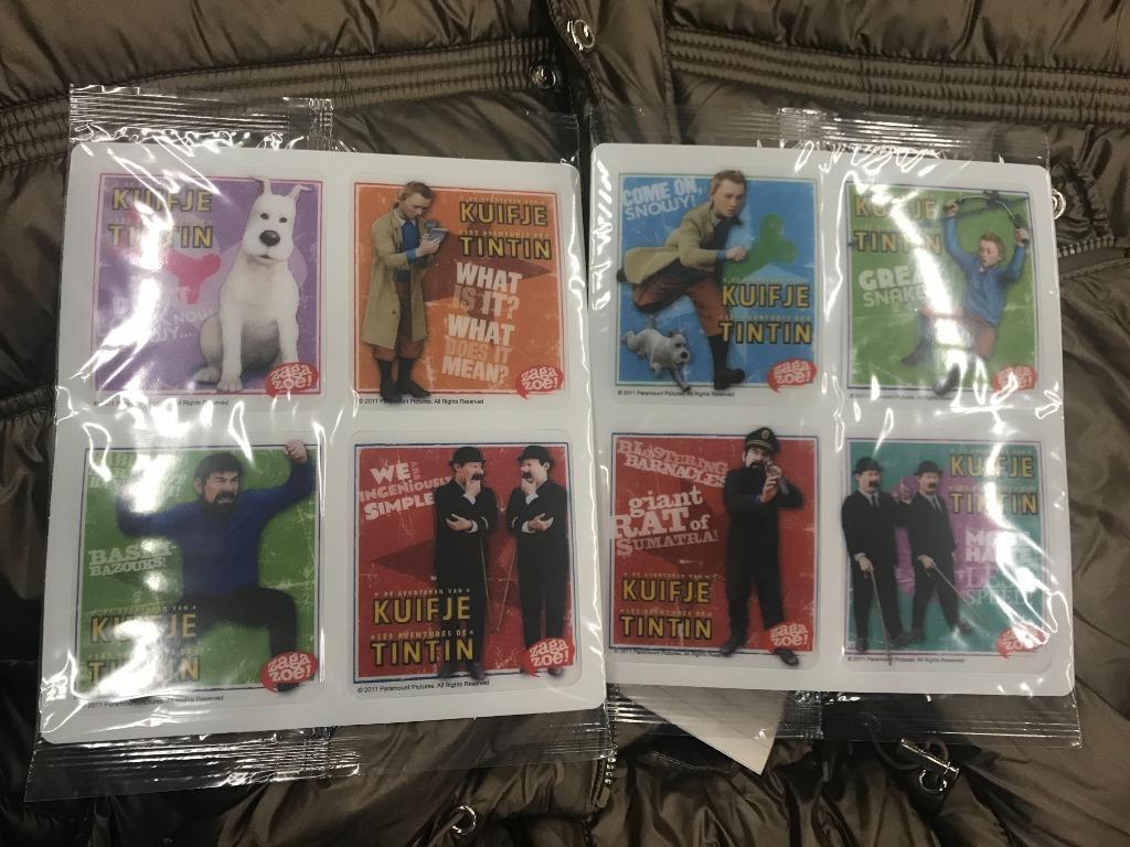 onderleggers kuifje, Verzamelen, Ophalen, Nieuw