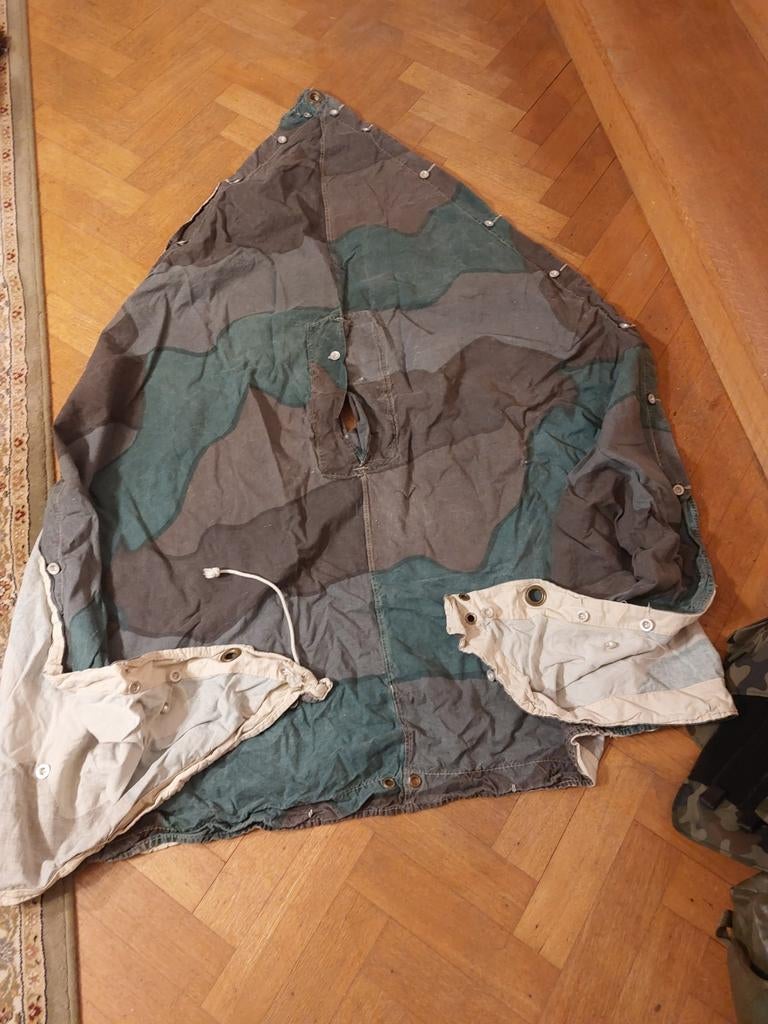tentzeil/poncho Zweedse leger, Collections, Objets militaires | Général, Enlèvement ou Envoi