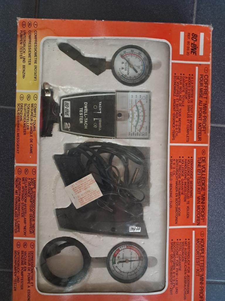 Motor test kit, Ophalen of Verzenden, Zo goed als nieuw