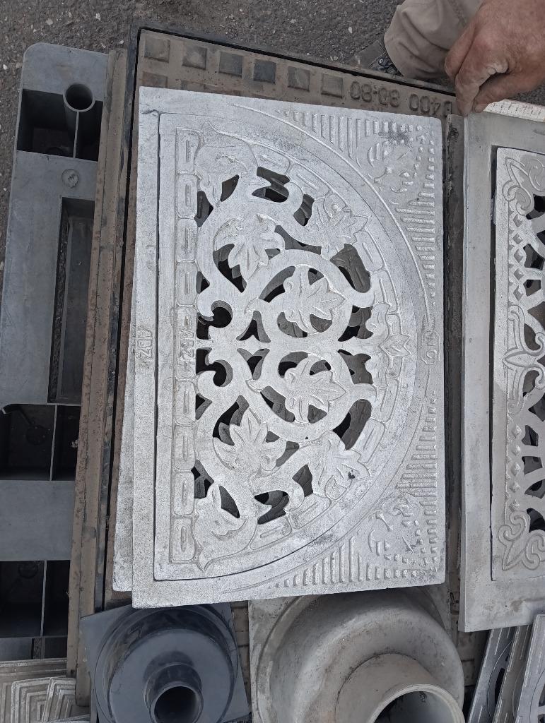 aluminium kelderrooster halve maan, Ophalen, Nieuw
