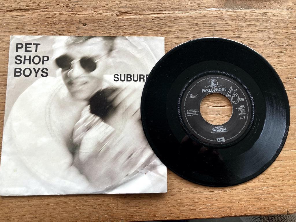 Vinyl single Pet Shop Boys - Suburbia, Gebruikt, 7 inch, Single, Ophalen of Verzenden