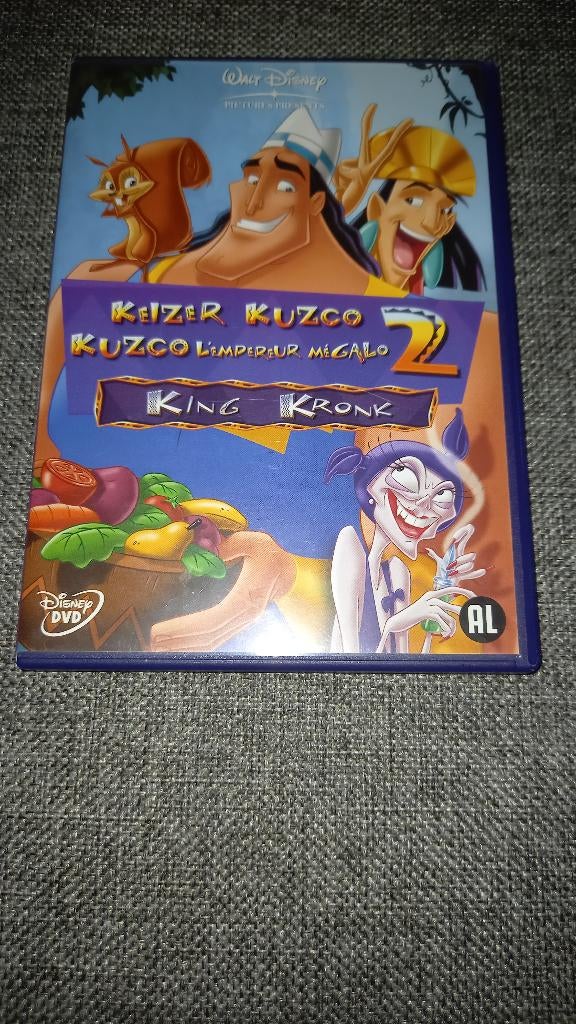 DVD Keizer Kuzco 2, Cd's en Dvd's, Dvd's | Tekenfilms en Animatie, Gebruikt, Ophalen of Verzenden
