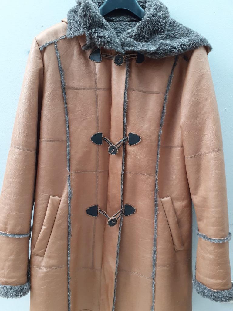 jas, Ophalen, Zo goed als nieuw, Maat 38/40 (M), Bruin