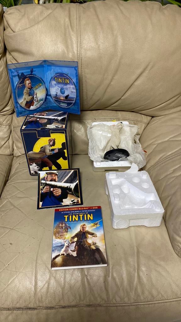 Ancienne figurine tintin collection neuve dans sa boîte, Tintin