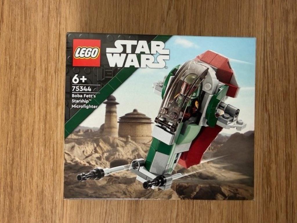 Lego 75344 - Boba Fett's sterrenschip Microfighter, Ophalen of Verzenden, Nieuw, Complete set, Lego