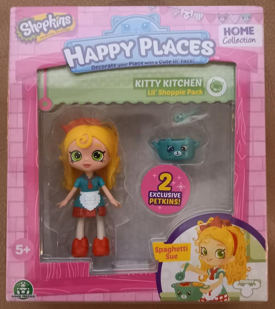 Shopkins Happy Places popje Spaghetti Sue, Ophalen of Verzenden, Nieuw