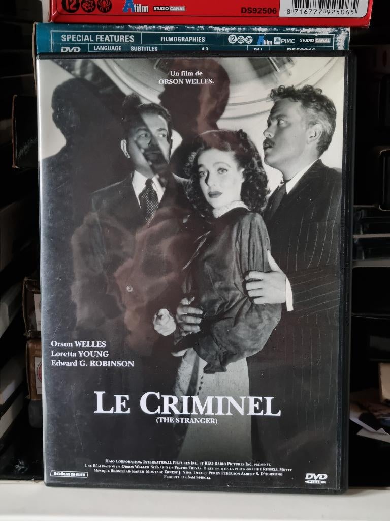 The Stranger, Orson Welles, Loretta Young, Edward G.Robinson, Cd's en Dvd's, Ophalen of Verzenden