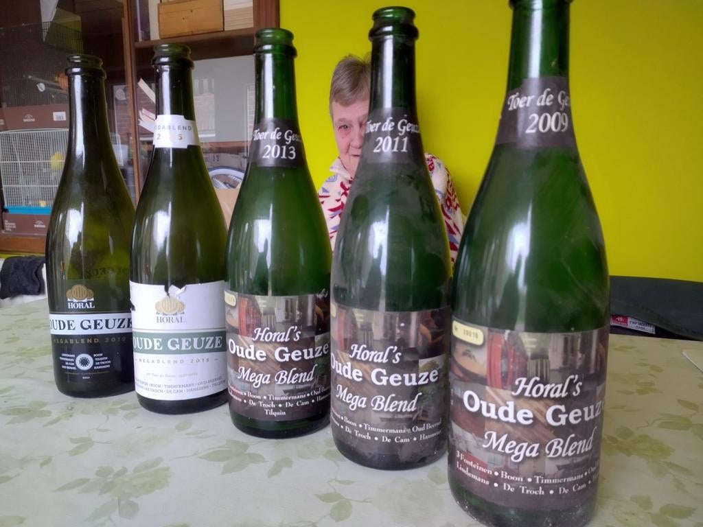 Mega Blend Oude Geuze 2009 tot 2019, Ophalen