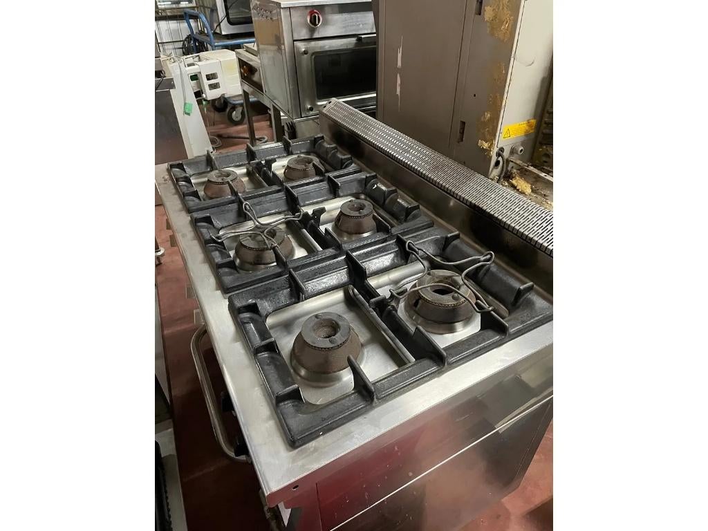 Gas fornuis, Ophalen, Gebruikt, Gas, Vrijstaand