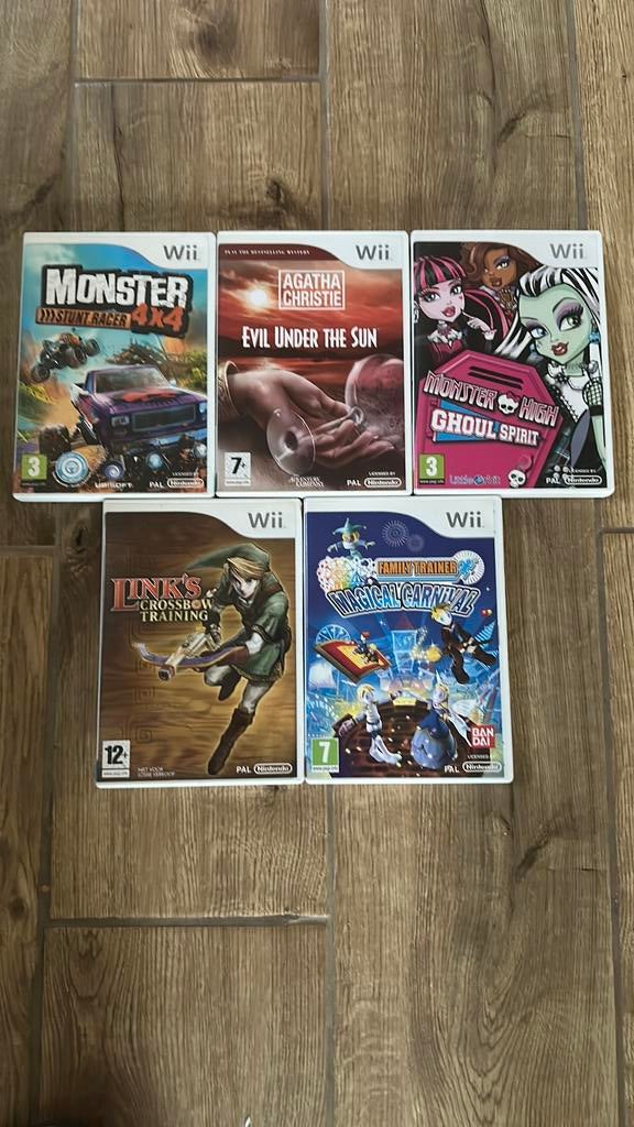 Jeux Nintendo Wii, Enlèvement ou Envoi, Utilisé