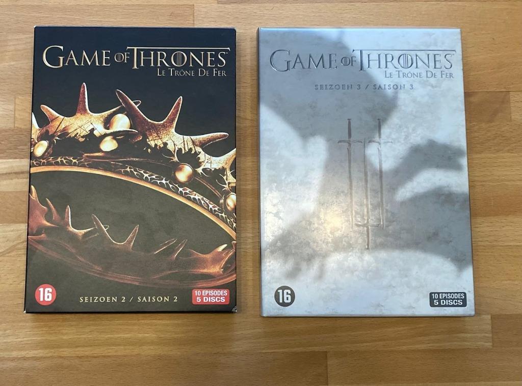 Game of Thrones 2&3, Cd's en Dvd's, Ophalen