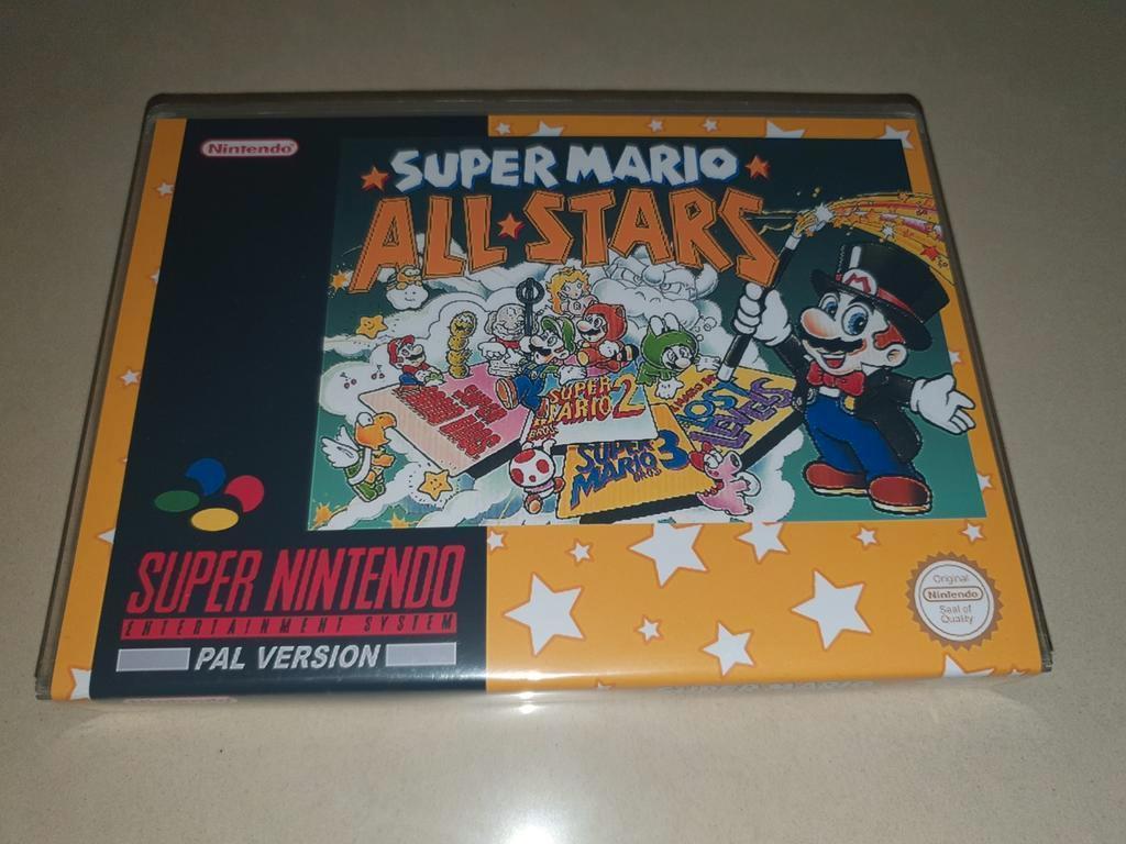 Super Mario All Stars SNES Game Case, Verzenden, Zo goed als nieuw