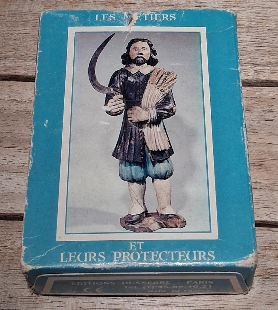 Jeu de cartes français - les métiers et leurs patrons, Collections, Cartes à jouer, Jokers & Jeux des sept familles, Enlèvement ou Envoi
