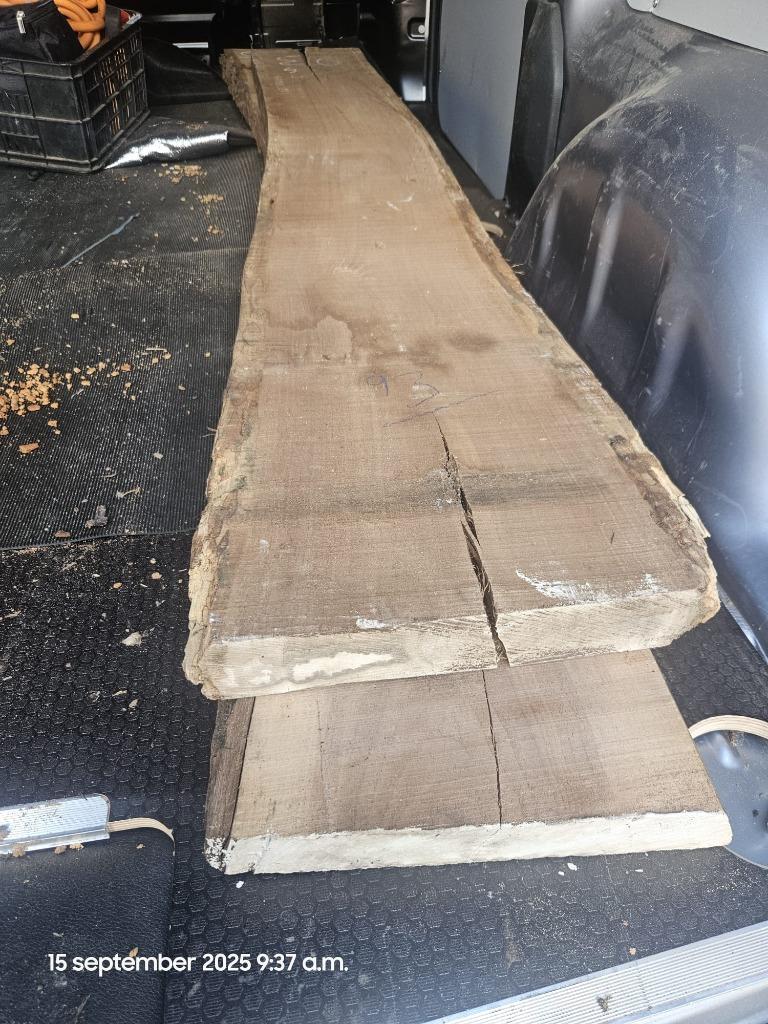 Amerikaanse Walnoot schaaldelen, Ophalen, Nieuw, 200 tot 250 cm, Plank
