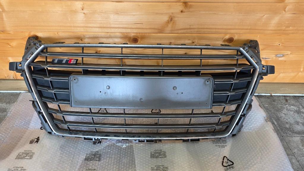 Originele chromen grill Audi TTS Sline 2017, Ophalen, Gebruikt, Voor, Audi