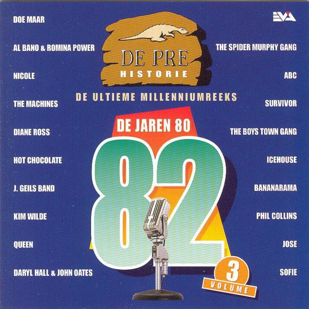 CD's DE PRE HISTORIE - 1980 / 1989 Vol. 3, Ophalen of Verzenden, Zo goed als nieuw