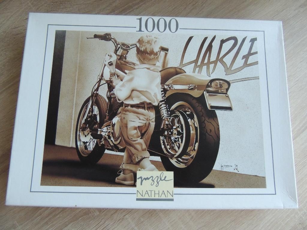 Puzzle 1000 pièces - Petit motard, Enlèvement, Puzzle