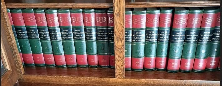 25 Grote nederlandse larousse encyclopedie, Boeken, Encyclopedieën, Ophalen, Larousse, Complete serie, Zo goed als nieuw
