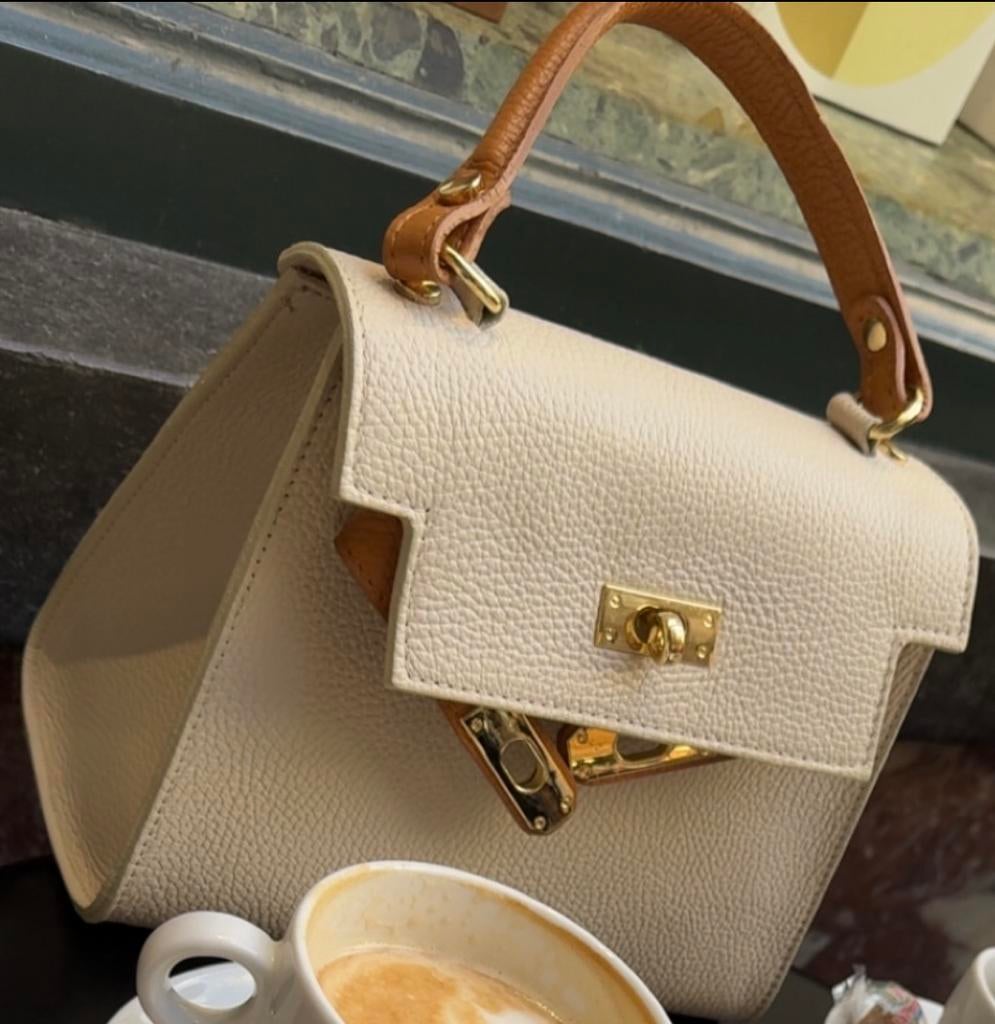 Sac en cuir italien, Enlèvement ou Envoi, Comme neuf