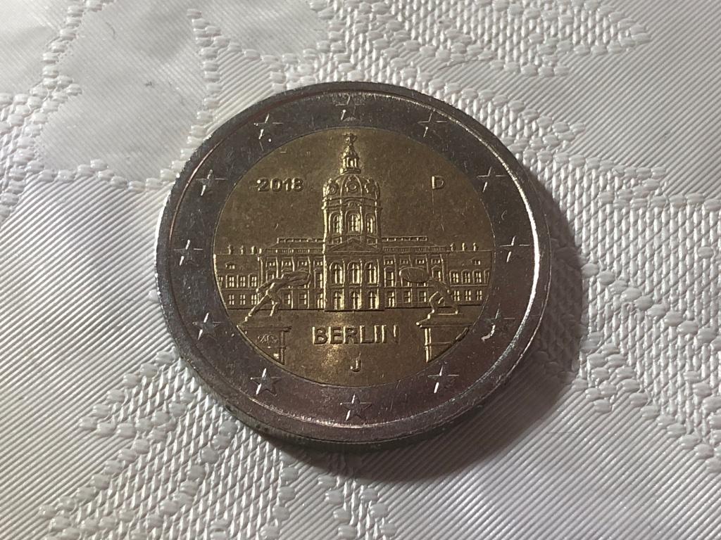 Pièce commémorative de 2 euro 2018 Allemagne J usagée., Timbres & Monnaies, Monnaies | Europe | Monnaies euro, Enlèvement ou Envoi