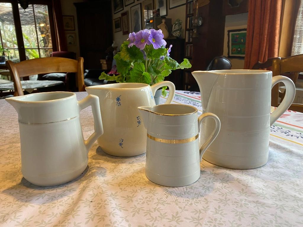 4 collectie melkkannen, Antiek en Kunst, Ophalen of Verzenden