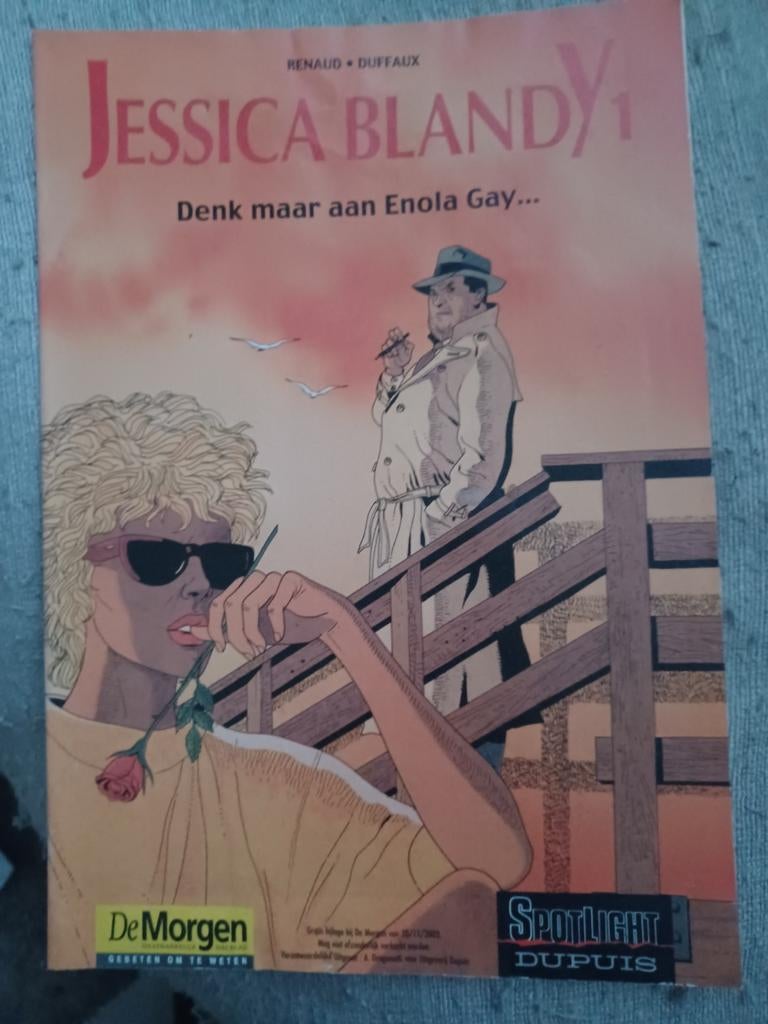 Renaud Dufaud Jessica Blandy 1 Denk maar aan Enola Gay, Boeken, Stripverhalen, Zo goed als nieuw, Eén stripboek, Ophalen