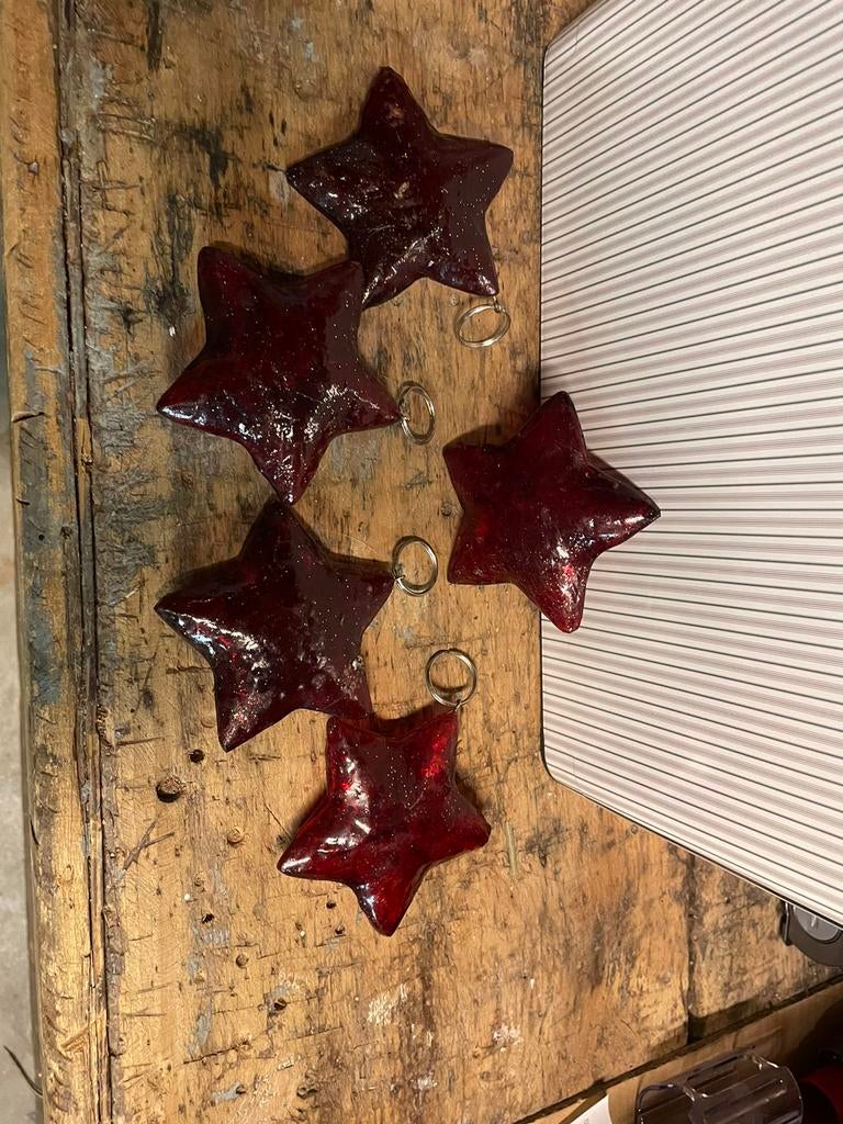 Pendentifs en forme d'étoile de Noël, Enlèvement, Utilisé