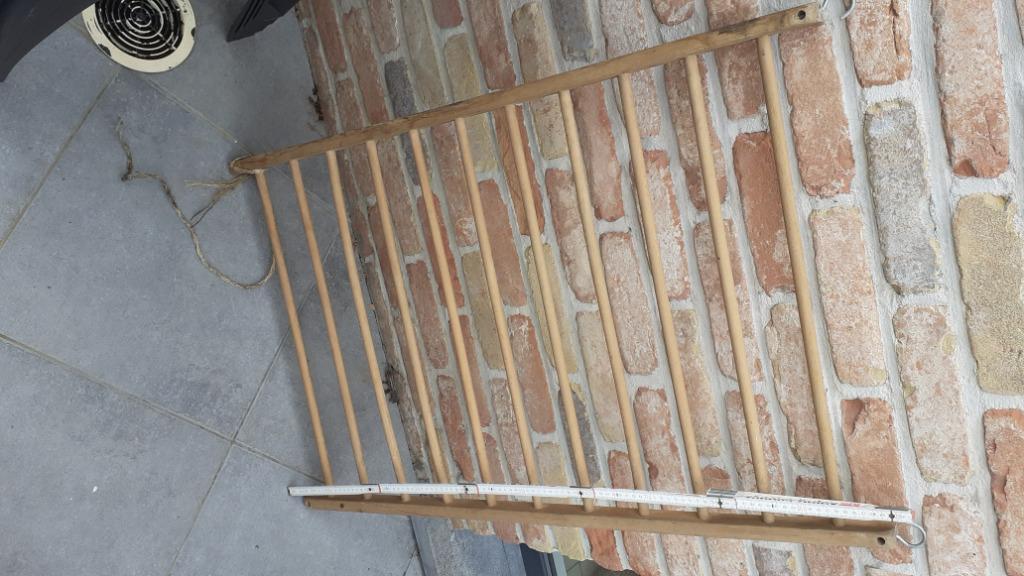 Barrière enfant 100x95, Enlèvement, Utilisé, Bois, Barrière de sécurité