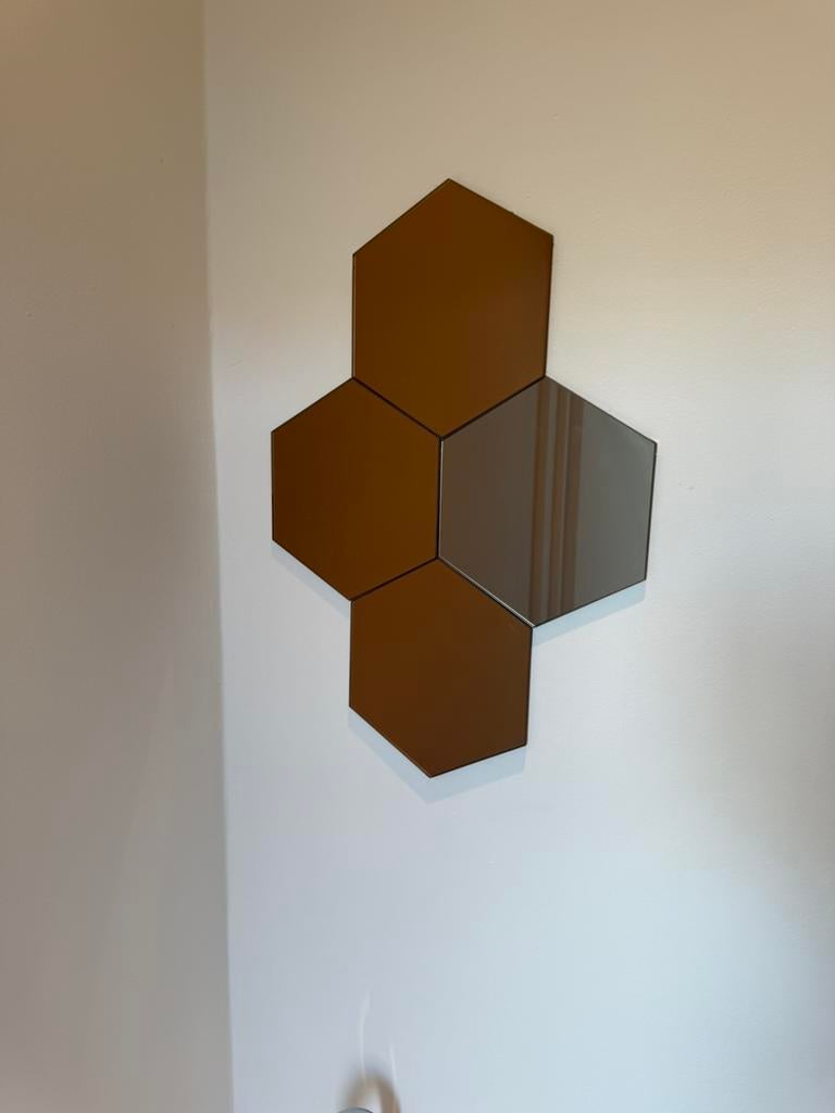 Spiegel (4 x), Ophalen of Verzenden, Zo goed als nieuw