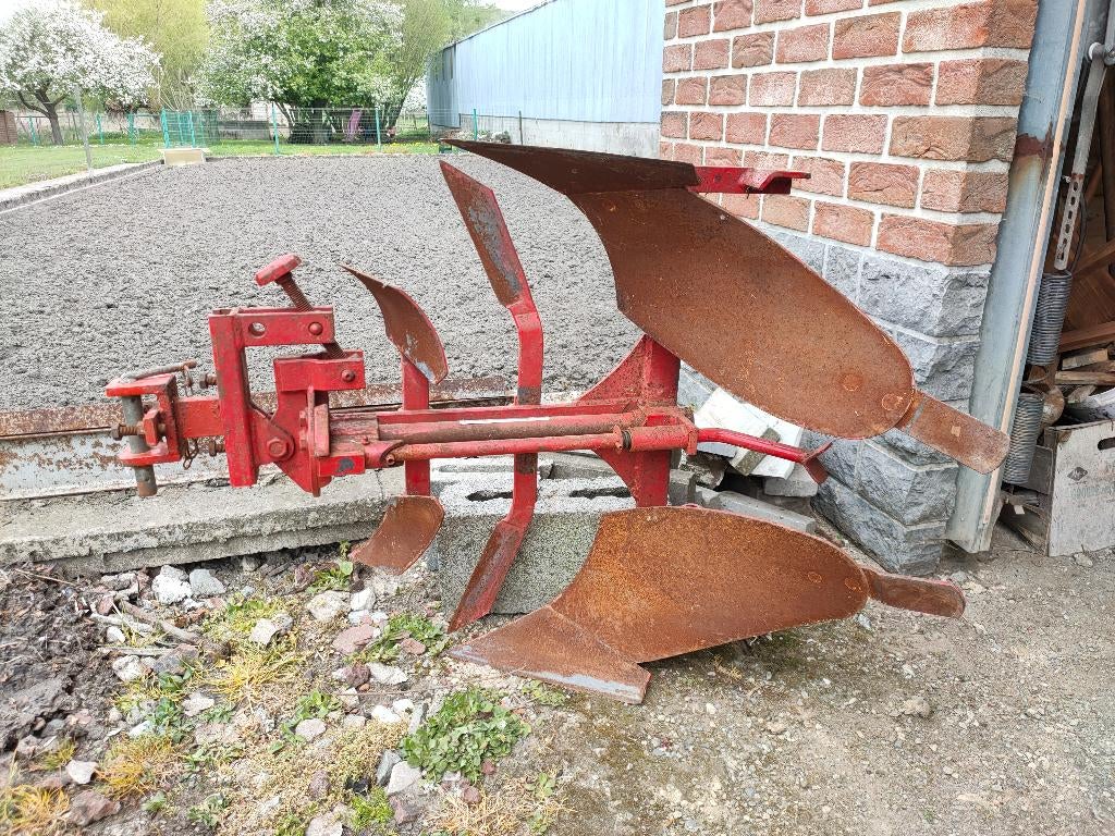 Charrue réversible pour motoculteur & microtracteur, Enlèvement, Horticulture, culture maraîchère en serre, Labour