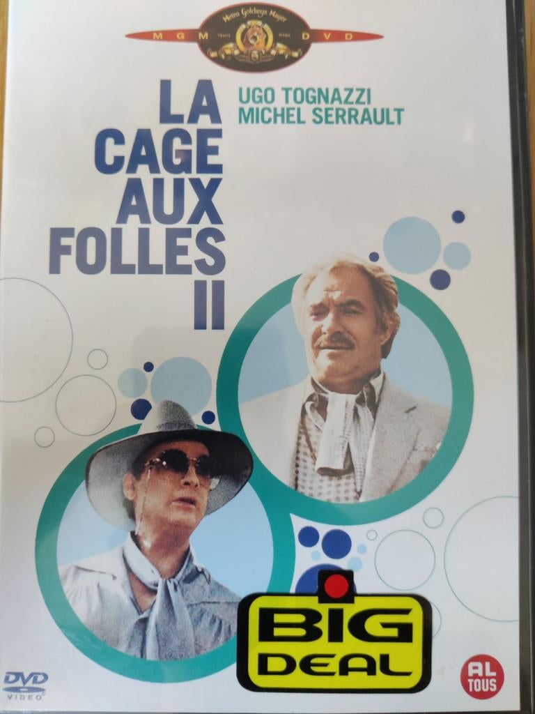 La Cage Aux Follles 2 (1981) (Michel Serrault) DVD, Enlèvement ou Envoi
