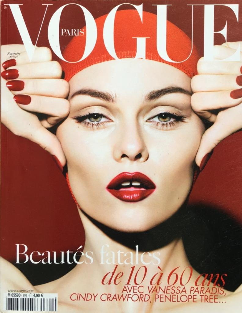 Vogue Paris Novembre 2008 - November 2008 - GERESERVEERD, Verzenden, Zo goed als nieuw, Glossy