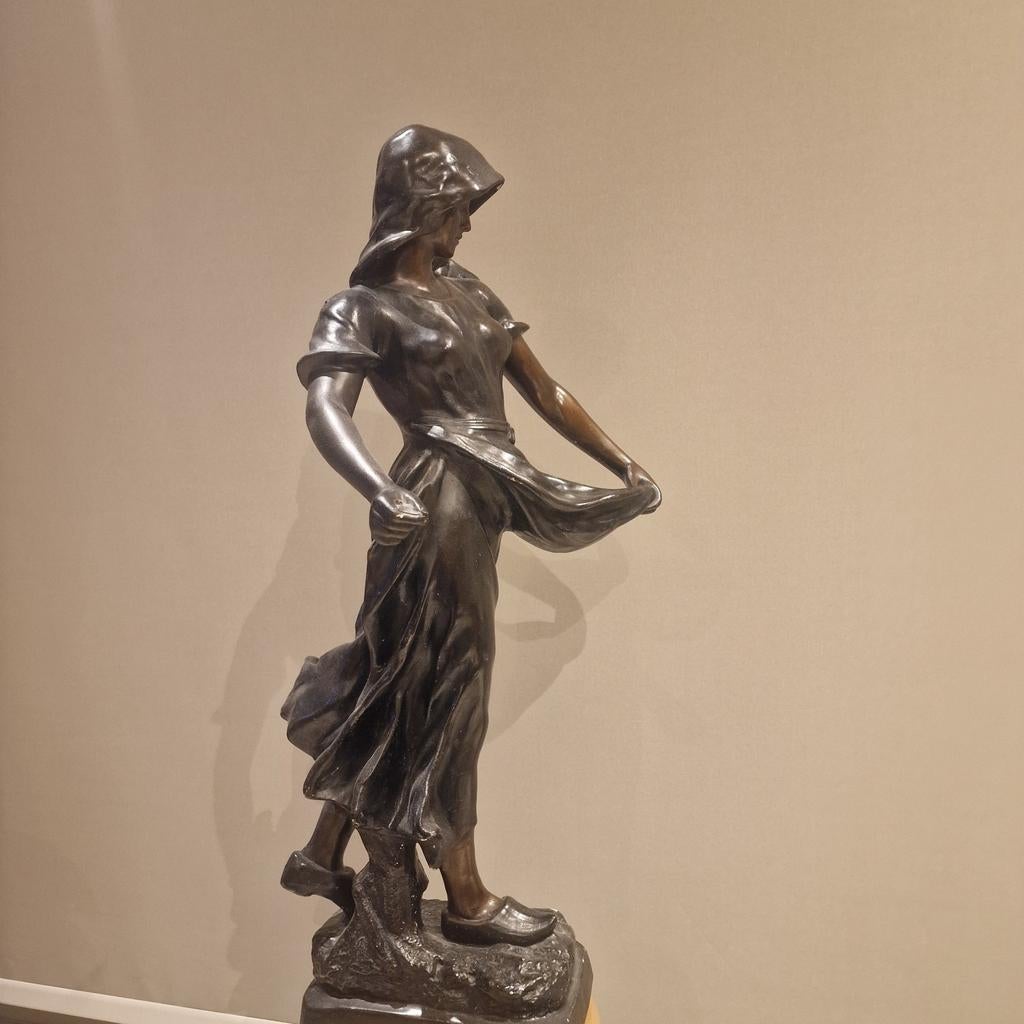 beeld de zaaister, Antiek en Kunst, Ophalen