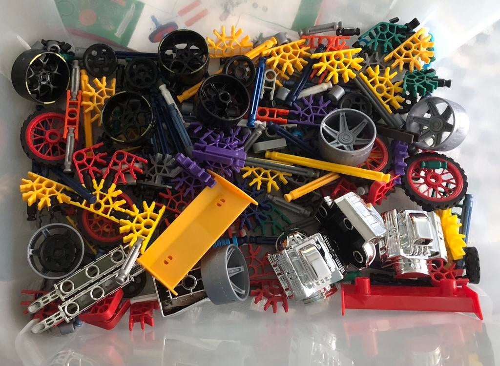 K’nex - speeders en racers (8), Enlèvement, Utilisé, K'nex