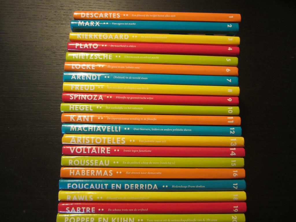 20 geniale denkers -Volledige reeks- De Morgen, Boeken, Filosofie, Ophalen of Verzenden