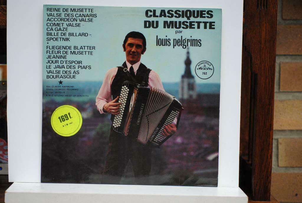 LP, Classiques du musette par Louis Pelgrims, Cd's en Dvd's, Ophalen of Verzenden