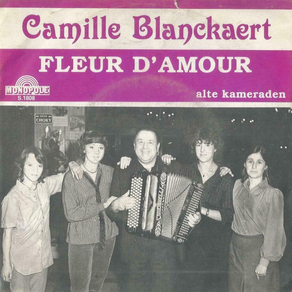 Camille Blanckaert – Fleur d’amour / Alte kameraden - Single, Ophalen of Verzenden, Gebruikt, Nederlandstalig