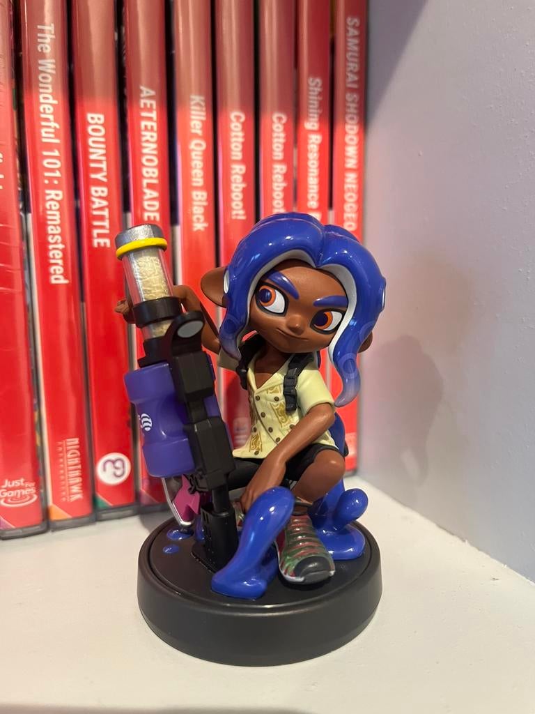 Amiibo Octoling Blue (Splatoon 3), Games en Spelcomputers, Ophalen of Verzenden, Zo goed als nieuw