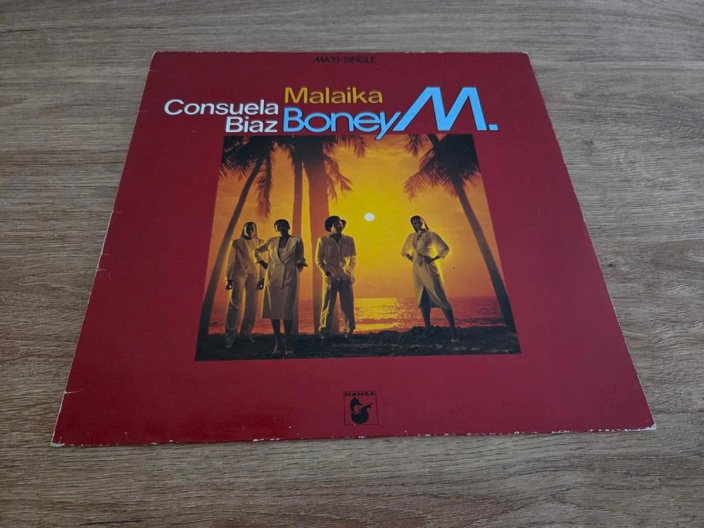 Maxi Single Malaika - Consuela Biaz van Boney M, Ophalen of Verzenden