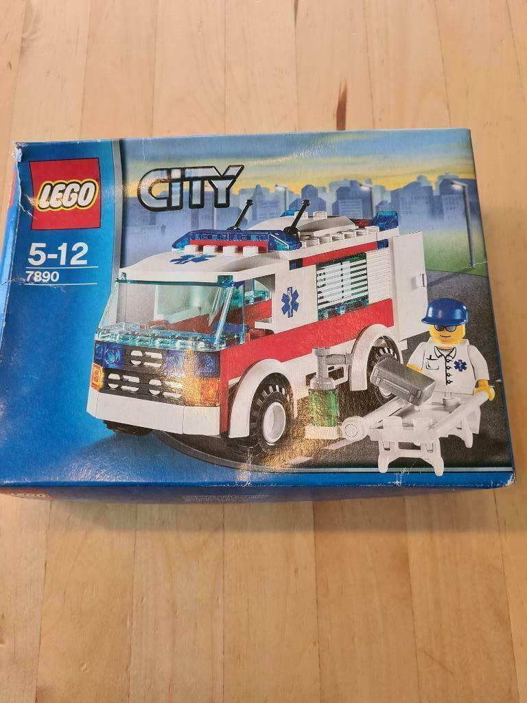 Lego City : L'ambulance : 7890, Enlèvement ou Envoi, Comme neuf, Ensemble complet, Lego
