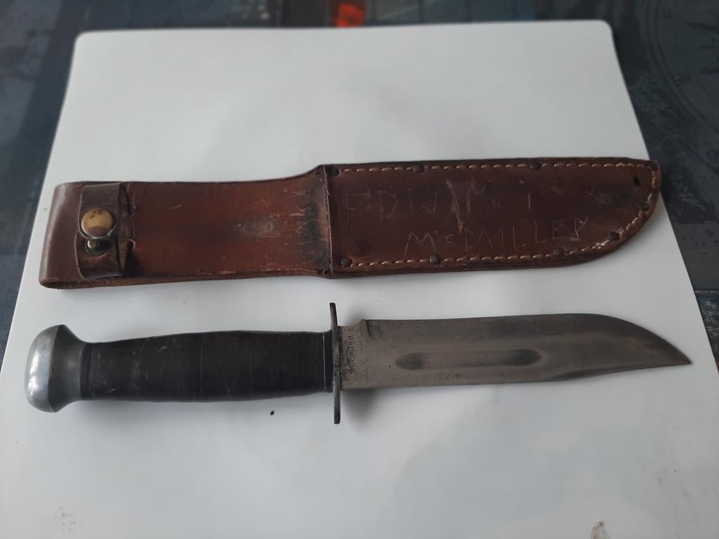 Couteau de combat WW 2   U.S.A, Enlèvement ou Envoi